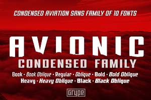 Avionic Condensed Family