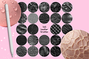 Procreate Leather Fabric brushes, a Brush Add-On by Revabrush (Thumbnail 2 of 6)