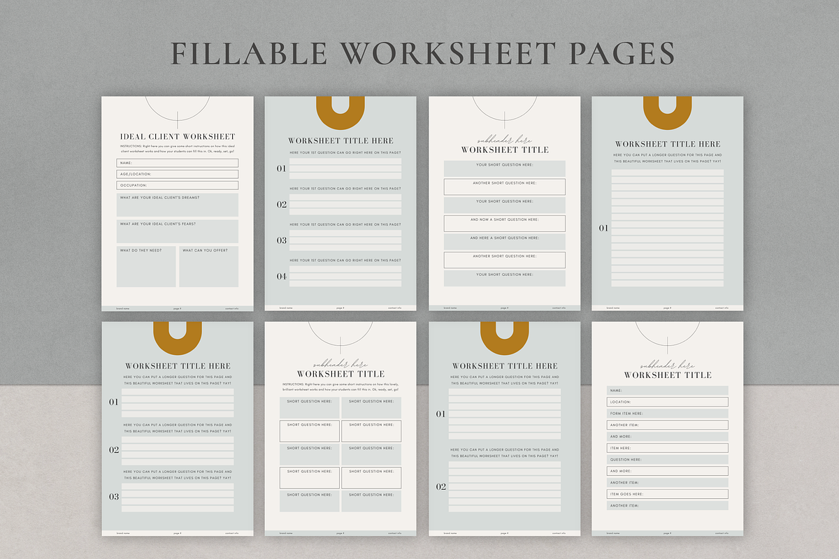 Digital Product Creator Canva Bundle, a Magazine Template by Studio Soluna (Photo 4 of 33)