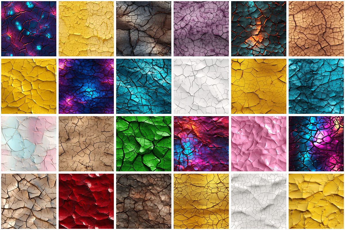 Crack Texture Pattern, a Pattern Graphic by Forhadx5 (Photo 9 of 16)