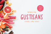 Gustisans - Font Family, a Sans Serif Font by Littlehand (Thumbnail 1 of 9)