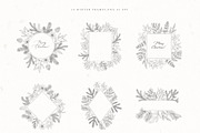 Christmas Time. Winter Bouquets., a Seasonal Illustration by Designwork (Thumbnail 2 of 19)