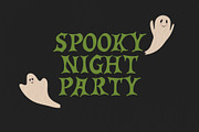 Midnight Party Retro Halloween Font, a Sans Serif Font by BilberryCreates (Thumbnail 3 of 9)