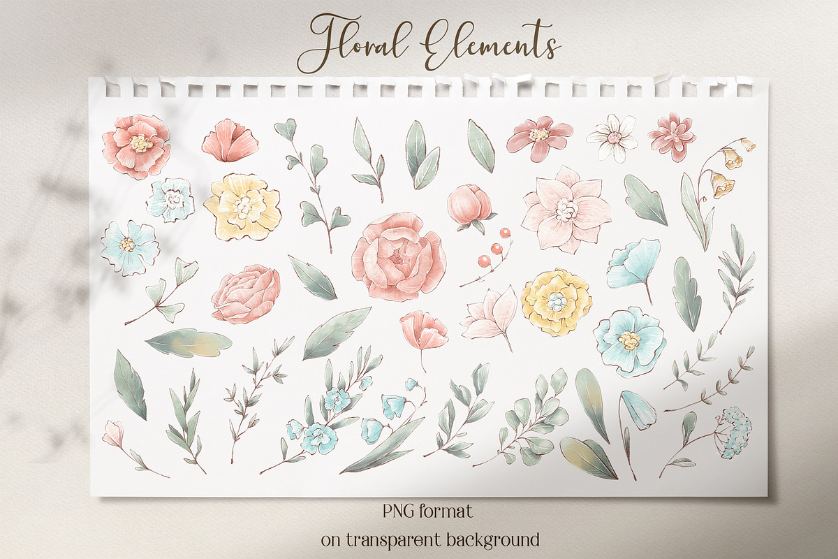 Cute woodland animals clipart., an Animal Illustration by Yuliya Art (Photo 14 of 19)