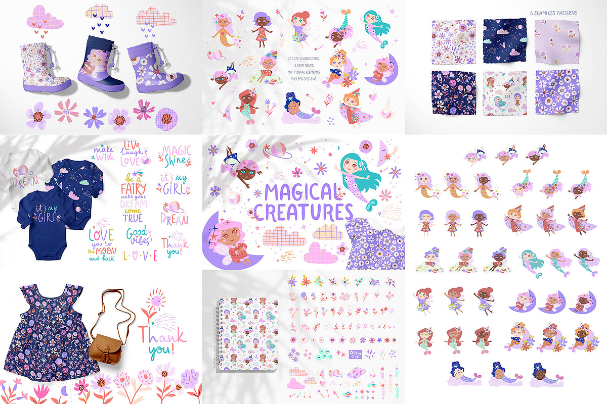 Whale shop bundle Baby animals, an Animal Illustration by OxanaTally (Photo 19 of 24)