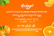 Orange Squash Script, a Script Font by khurasan (Thumbnail 8 of 8)