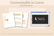 Streaming: Modern Magic Graphics Kit, a Social Media Template by Liseno Designs (Thumbnail 8 of 9)