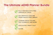The Ultimate ADHD Planner Bundle, a Marketing Template by Adalin Shop (Thumbnail 7 of 8)