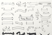 Hand Drawn Vintage Elements, an Object Graphic by Sunny Design (Thumbnail 4 of 5)