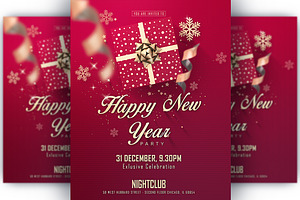 Happy New Year Party Invitation