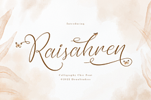 Raisahren | Calligraphy Chic Font