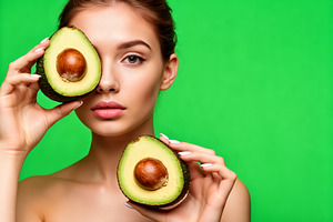 Avocado Beauty Portrait, a Person Photo by Casa Mandarina