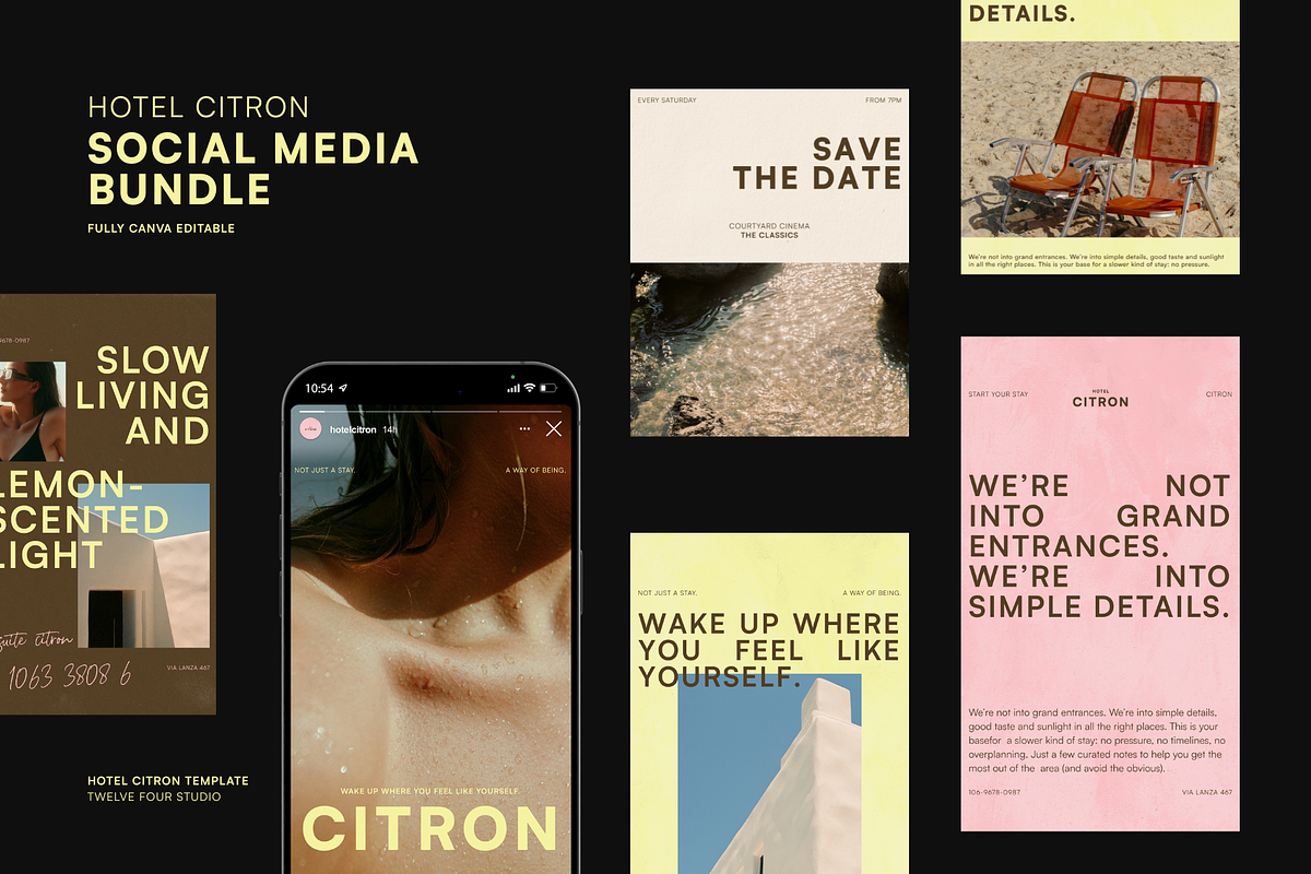 Canva Templates for Boutique Hotels & Airbnb Hosts preview 6