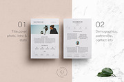 Media Kit Template - 2 Pages, a Marketing Template by Leo Resume (Thumbnail 2 of 4)