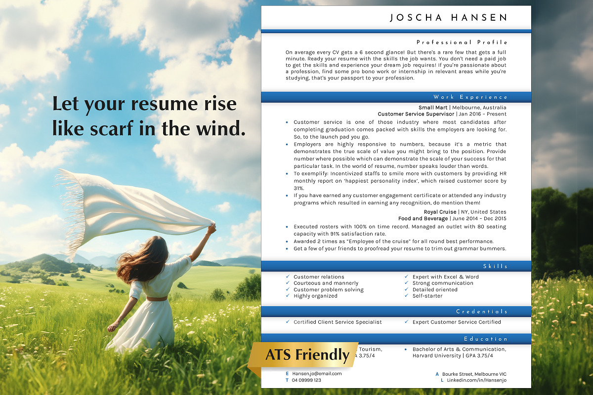 Call Center Resume Templates, a Resume Template by Career Canvas (Photo 11 of 11)