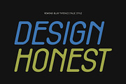 Remond Blur, a Sans Serif Font by Craft Supply Co. (Thumbnail 4 of 8)