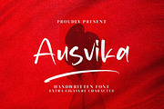 Ausvika, a Handwritten Font by Integritype Studio (Thumbnail 1 of 15)