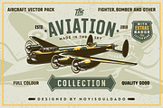 The Aviation Vector pack, an Object Graphic by Novisouldado (Thumbnail 1 of 10)