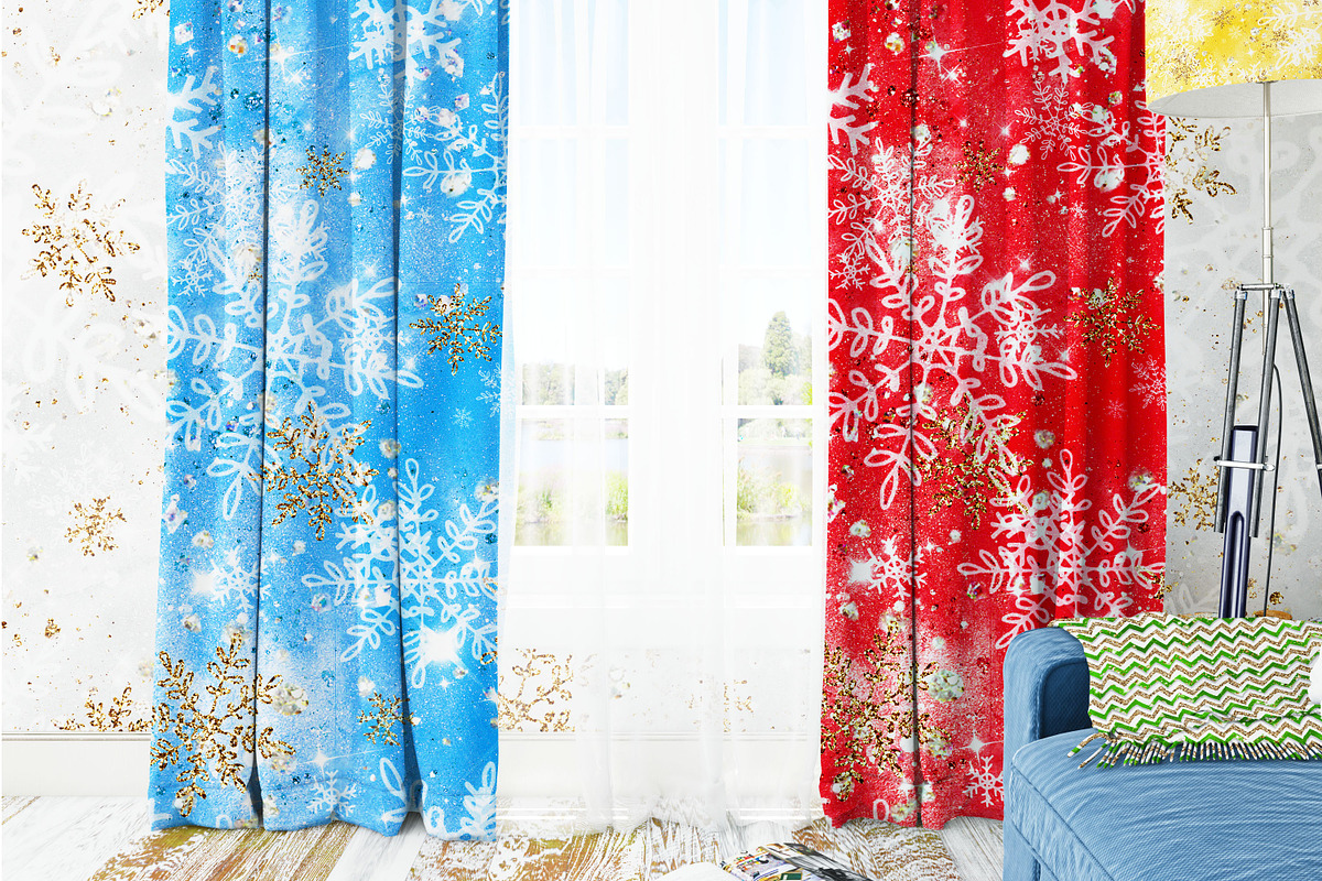 Ho-Ho-Ho christmas seamless patterns, a Pattern Graphic by JuliaStarArt-FantasyHome (Photo 12 of 12)