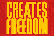 Focused Block Logo Font, a Font by PutraCetol Studio (Thumbnail 3 of 5)