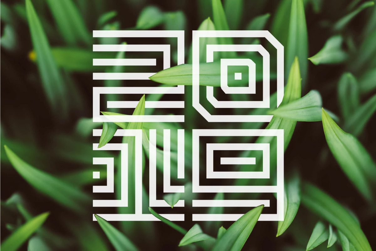 Maze Line Typeface preview 4
