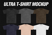 Ultra T-Shirt Mockup By 28Bloc, a Shirt Mockup by 28Bloc Shop Assets (Thumbnail 1 of 4)
