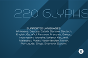 Trench - Techno with a human twist, a Sans Serif Font by NimaType (Thumbnail 2 of 4)
