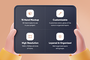 Mockupy - Cute 3D Device Mockup, an Object 3D Model by Illustraly Design (Thumbnail 3 of 8)