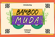 Bamboo Muda, a Handwritten Font by portype (Thumbnail 2 of 11)