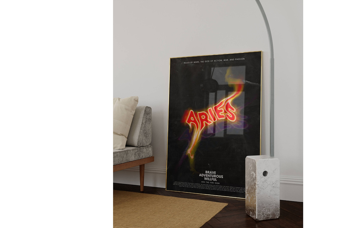 Zodiac Poster Collection, a Poster Template by Factoryluv Shop (Photo 6 of 9)