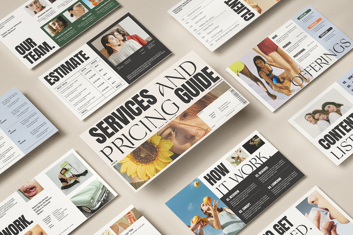 Services & Pricing Guide Presentation preview 2