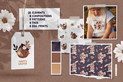 Cute Easter Clipart, Patterns, Print, a Seasonal Illustration by Ejevyaka (Thumbnail 2 of 11)
