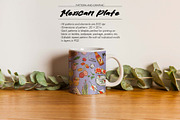 Mexican Plate Patterns and Graphic, a Food Illustration by Nansirins Studio (Thumbnail 4 of 6)