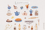 Hygge magic. Cozy clipart collection, a Decorative Illustration by Anna Summer (Thumbnail 9 of 10)