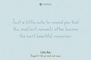 Little Note Handwritten Font Duo, a Handwritten Font by Youandigraphics (Thumbnail 3 of 11)