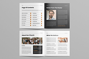 Church Information Brochure, a Brochure Template by Leaflove (Thumbnail 2 of 9)