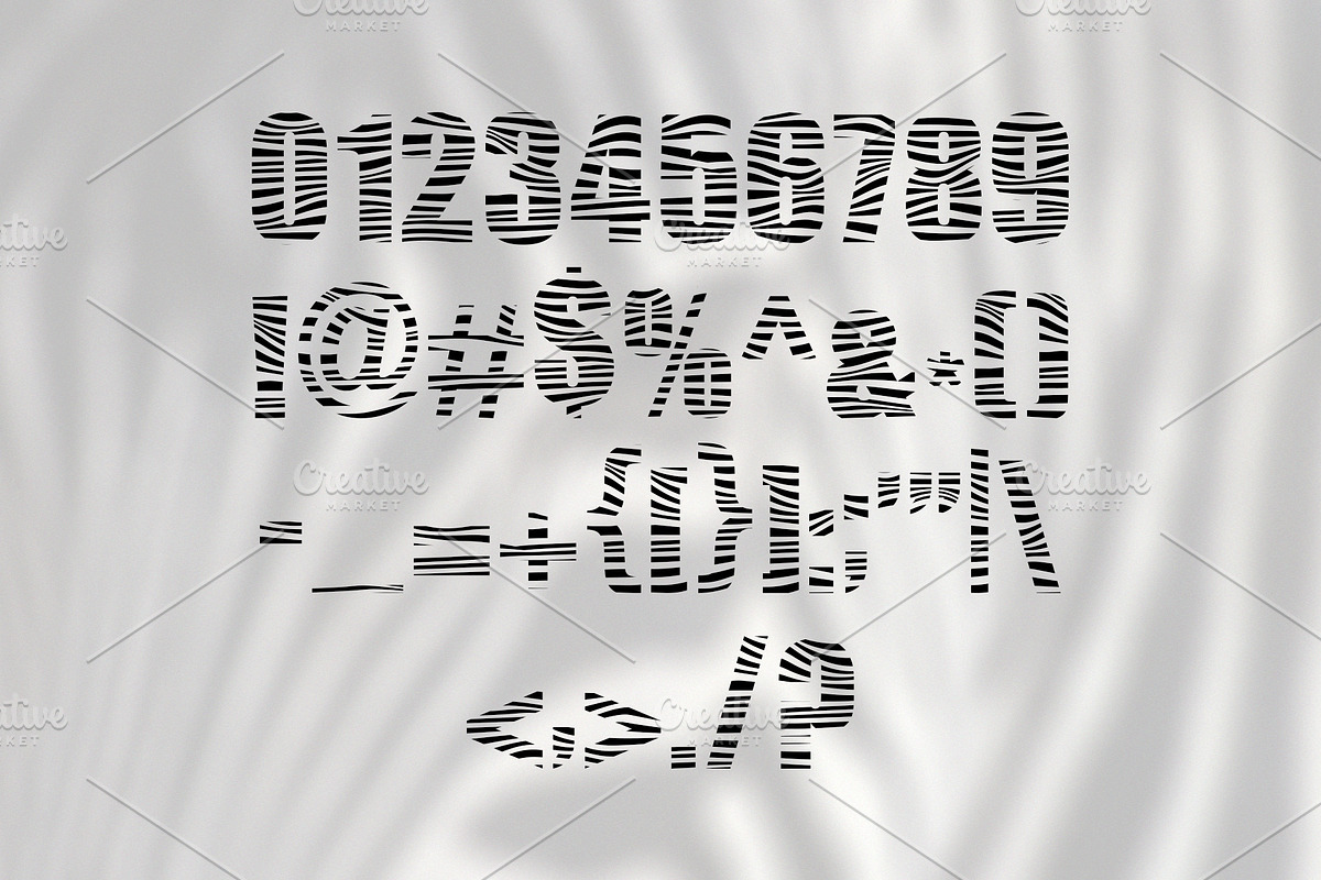 Zebra Sans Serif, a Sans Serif Font by Nickhard (Photo 7 of 7)