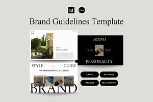 Luxury Brand Guidelines Templates