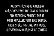 Holiday Christad - Christmas Font, a Font by QR Design Studio (Thumbnail 4 of 6)