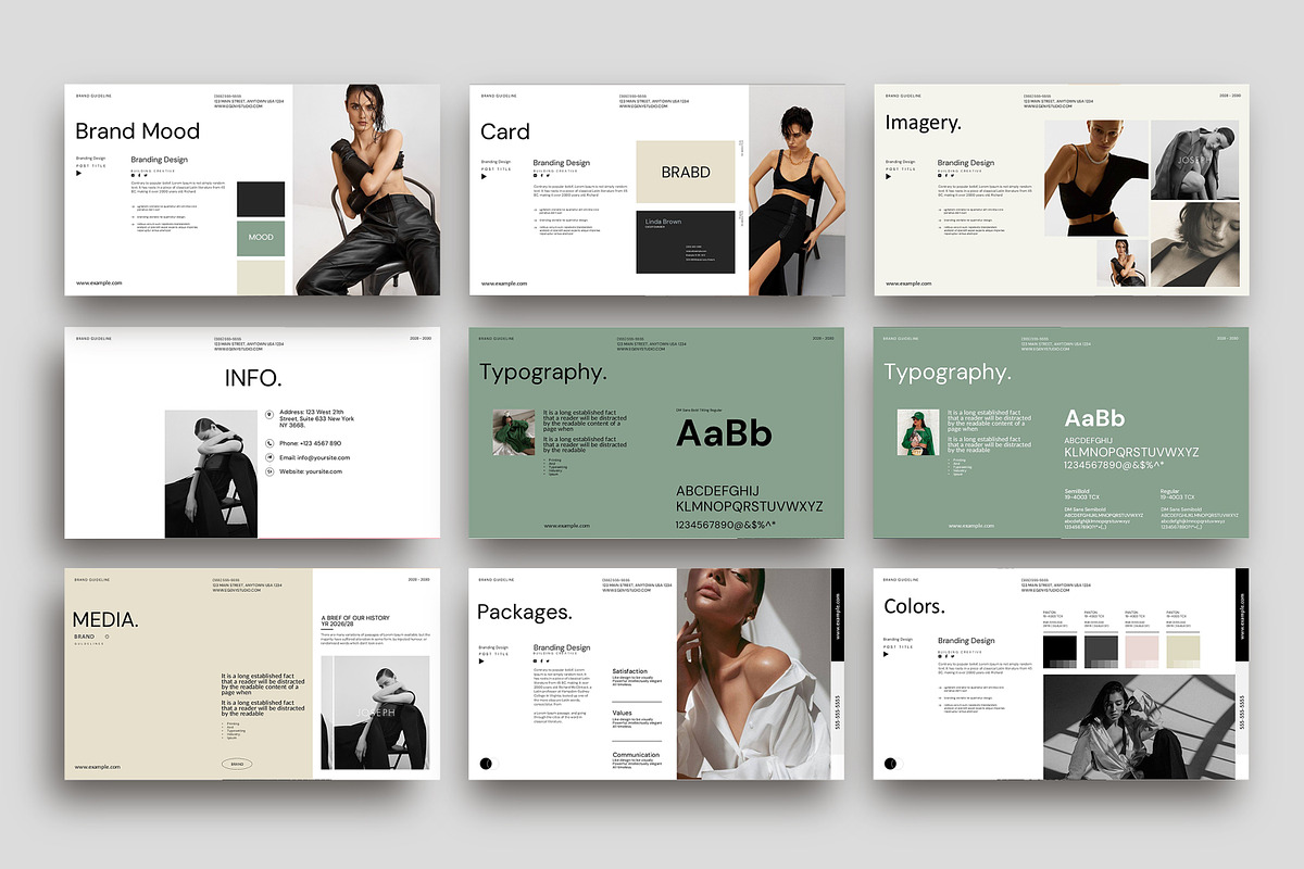 Brand Guidelines Presentation Templa, a Presentation Template by Alvi-Studio (Photo 6 of 7)