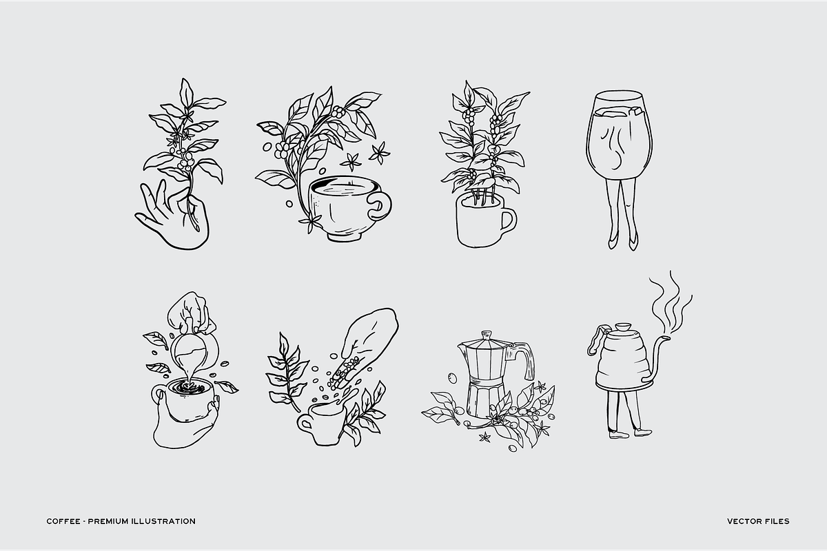 Coffee Drawing ( Coffee Time ), an Illustration by Elysamunster (Photo 3 of 19)