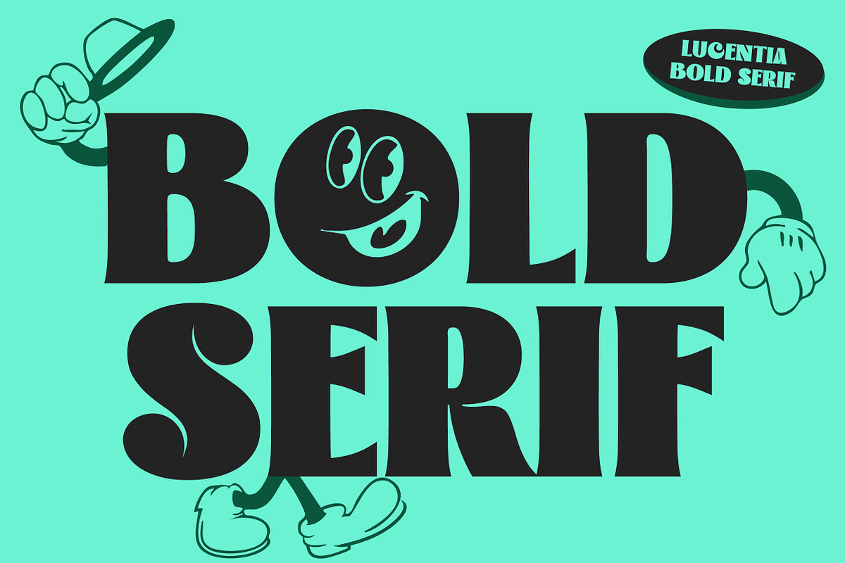 Lucentia - Modern Bold Display, a Sans Serif Font by Lettertype Studio (Photo 3 of 16)