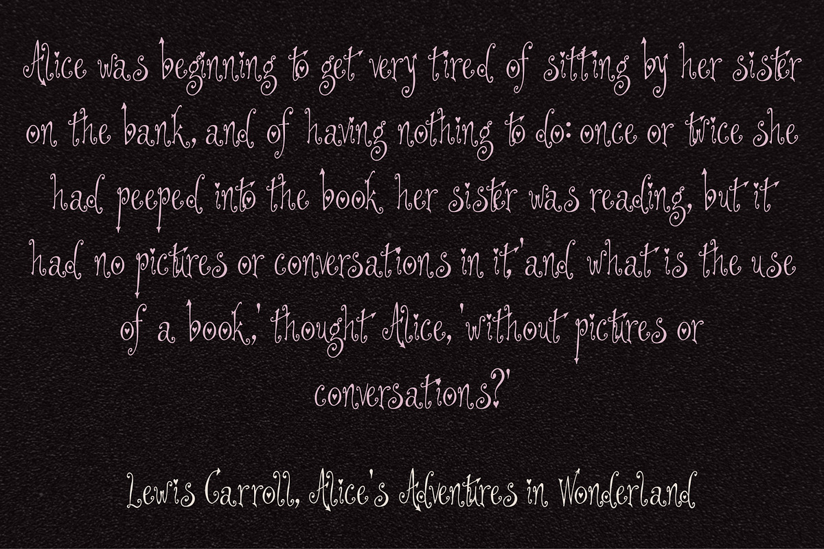 Tall Dark Sweetheart Odd Serif Font, a Serif Font by The October Creative (Photo 5 of 8)