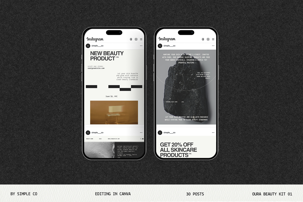 OURA BEAUTY KIT | 01, a Social Media Template by Simple có (Photo 4 of 10)