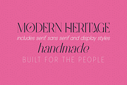 SALE! Modern Heritage font duo, a Serif Font by VP Fonts (Thumbnail 10 of 23)