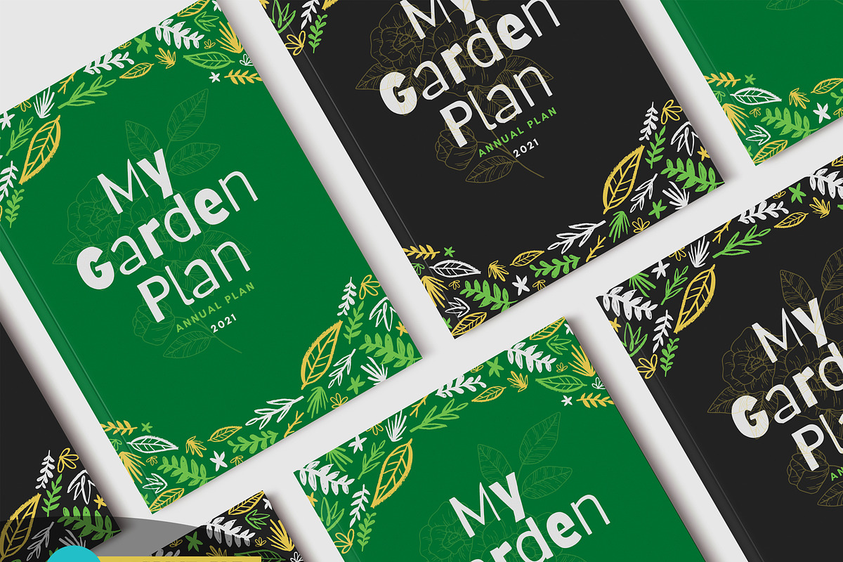 Garden Planner Canva Template, a Stationery Template by ZohairKhanLtd (Photo 1 of 2)