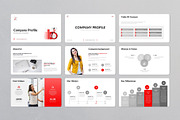 Company Profile Presentation, a Presentation Template by Design Vault (Thumbnail 2 of 9)