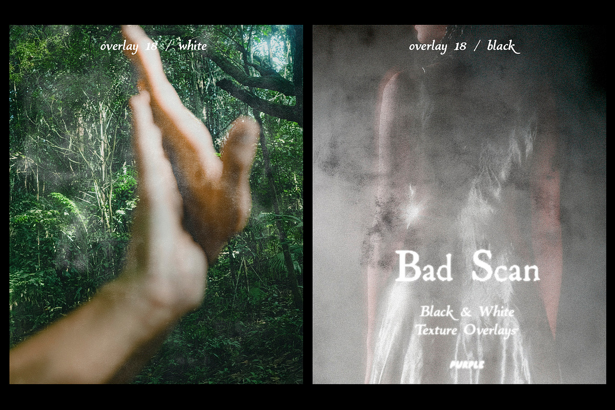 Bad Scan: Black & White Overlays, a Texture Graphic by Purple (Photo 19 of 21)