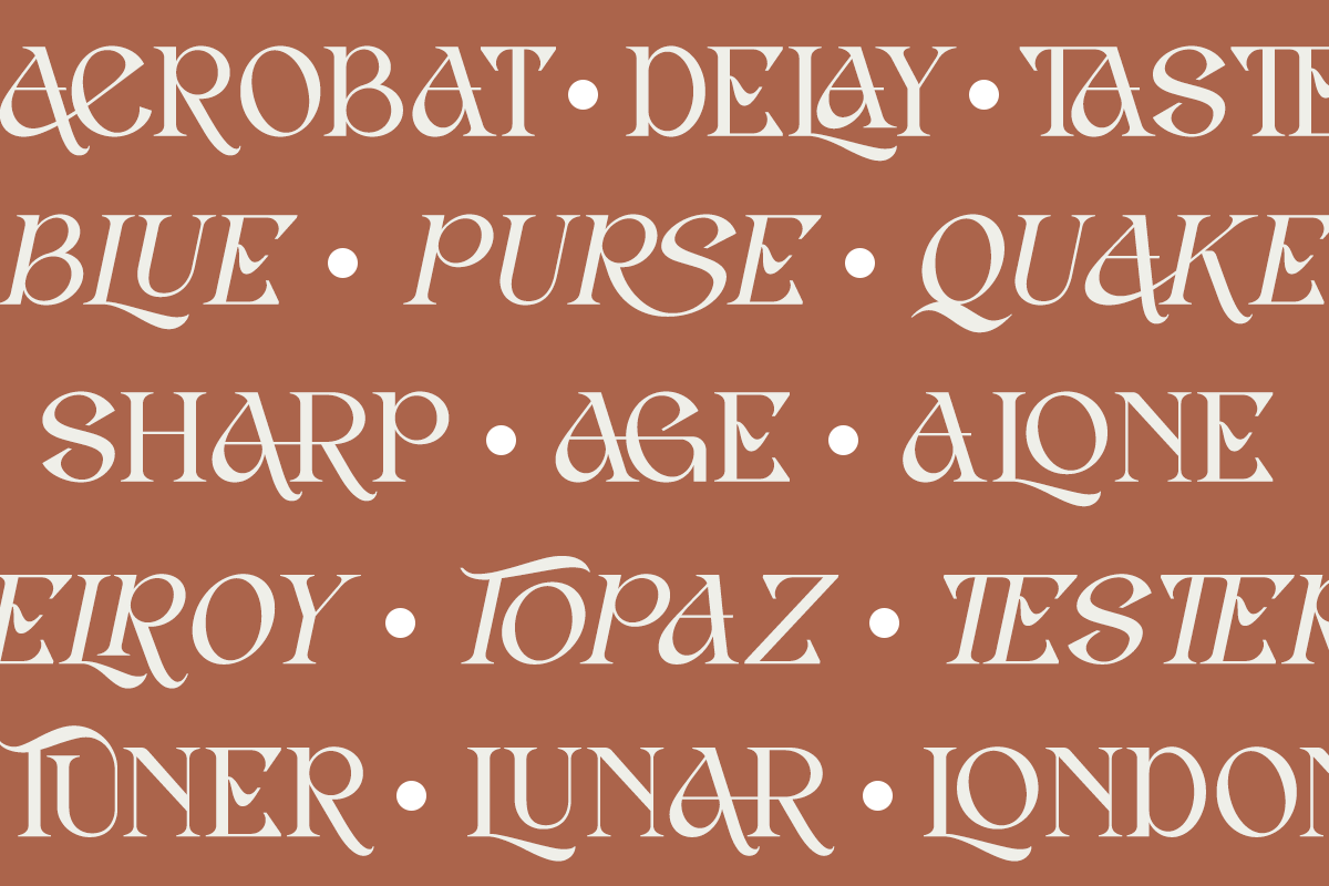 Lotus History - Elegant Ligatures, a Serif Font by Say Studio (Photo 3 of 13)