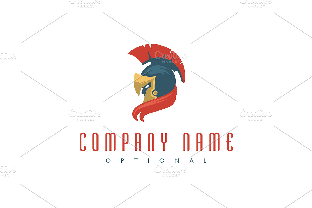 Spartan Warrior Custom Logo, a Branding & Logo Template by ARTE MIGUEL (Photo 1 of 3)